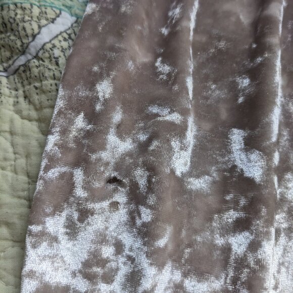 Crushed velvet jogging pants - Picture 5 of 7